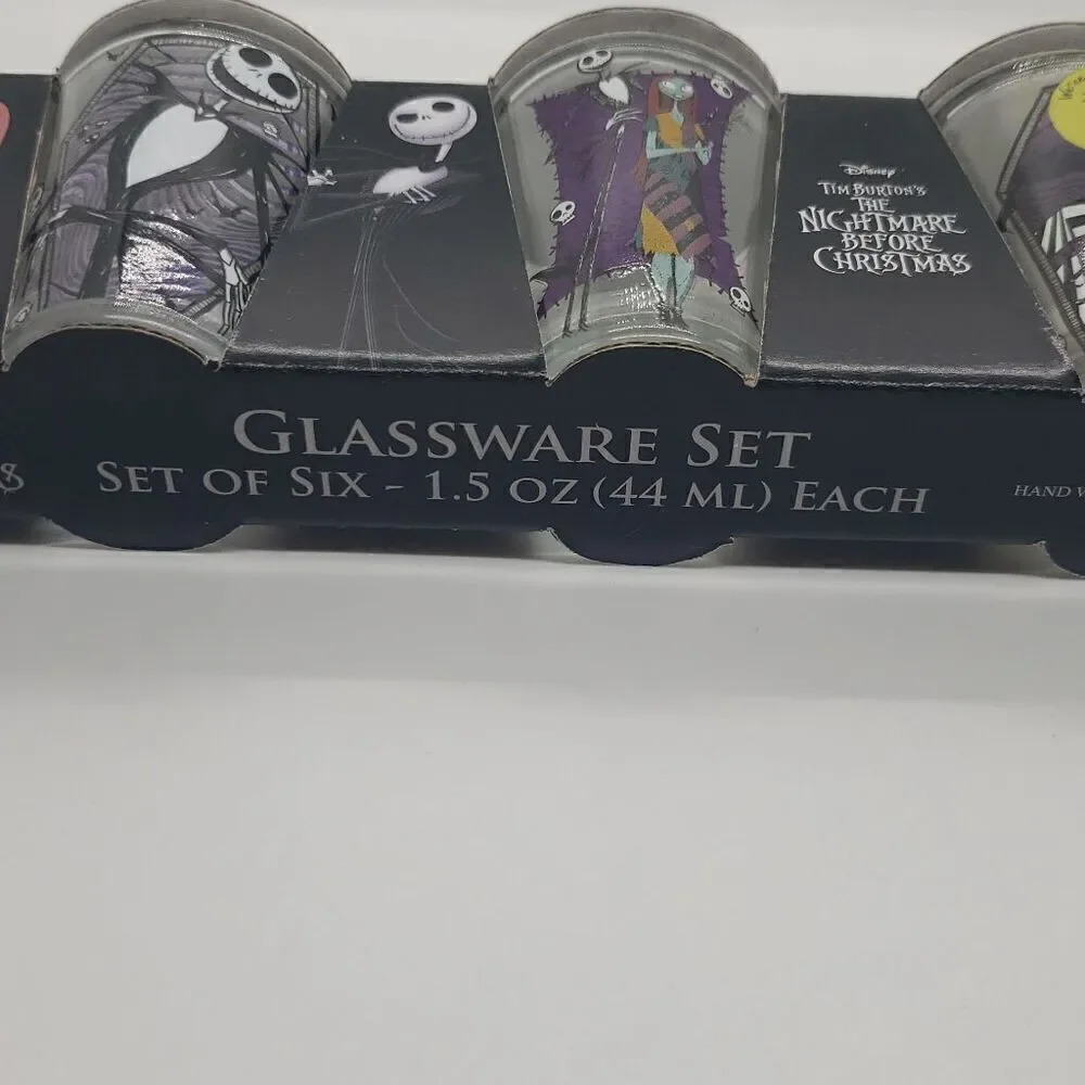 Nightmare Before Christmas Glassware set
